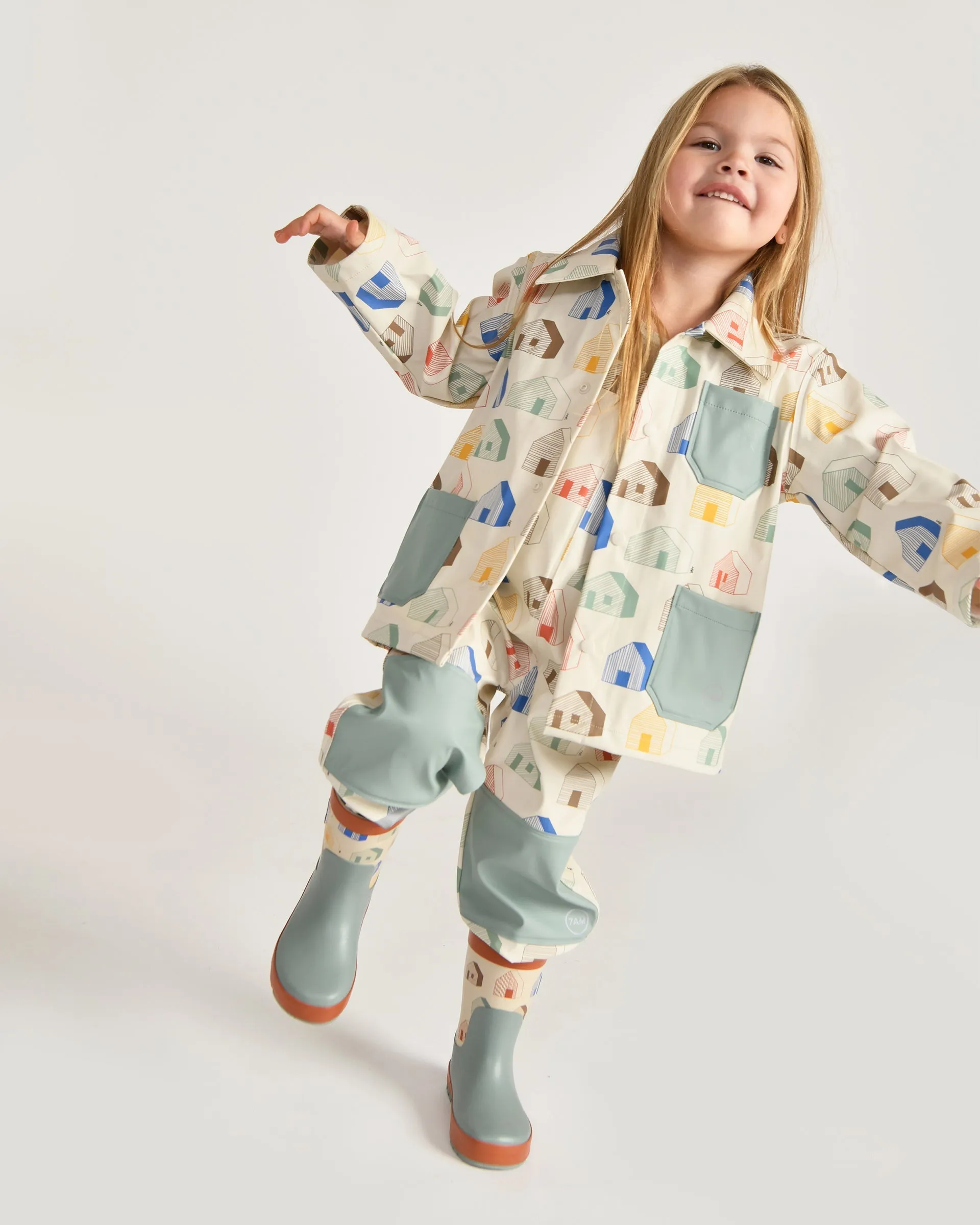Rain Worker Jacket Babykids_7am-Enfant