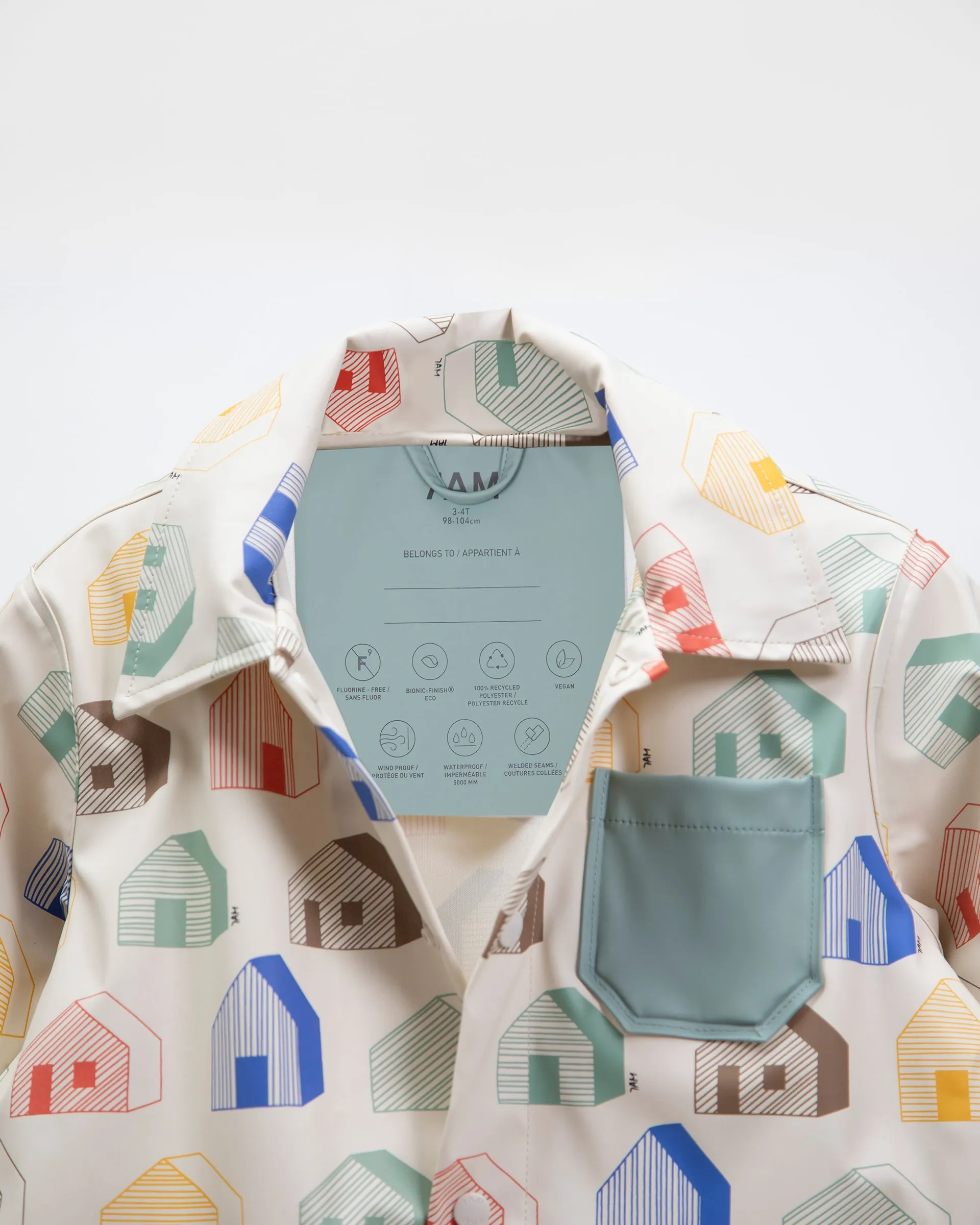 Rain Worker Jacket Babykids_7am-Enfant