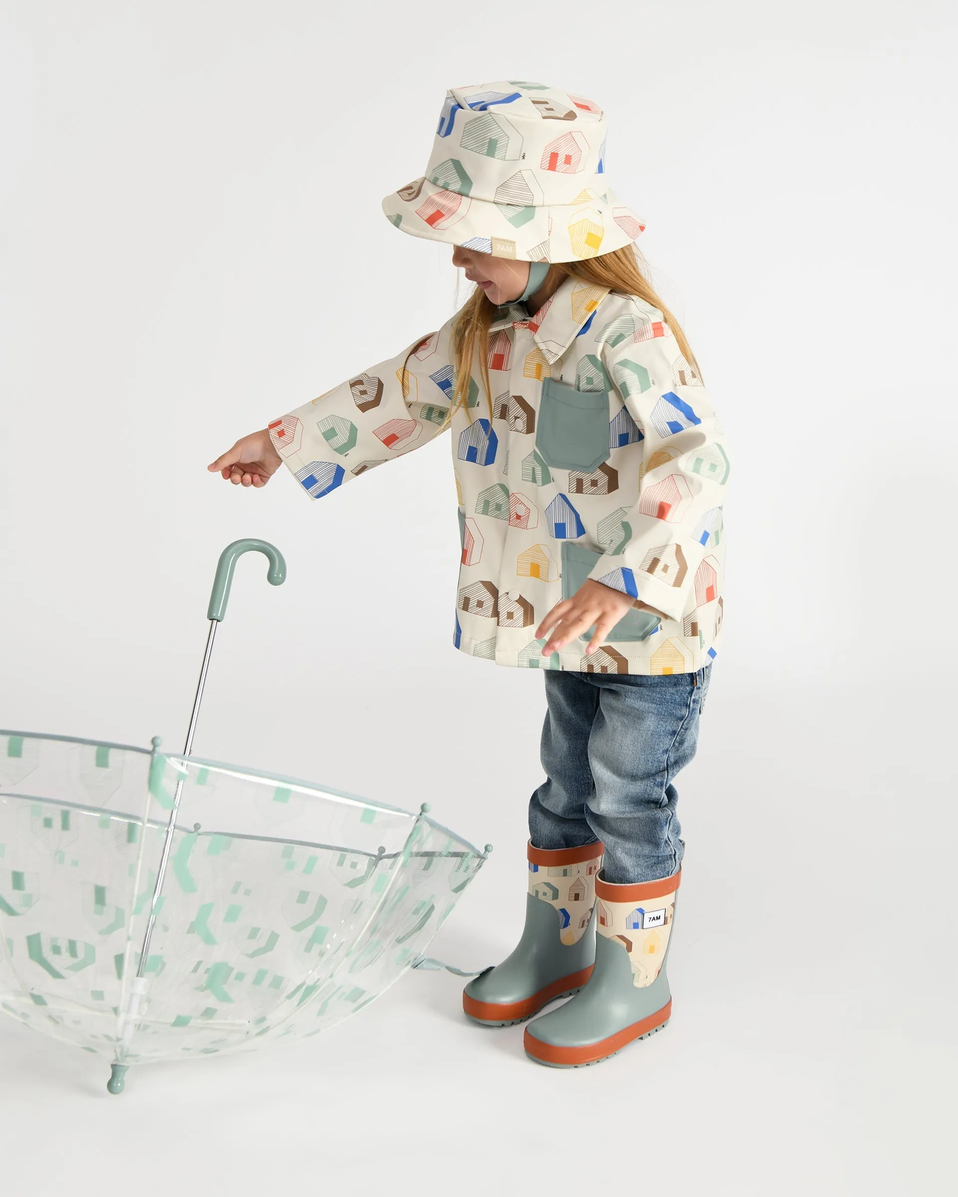 Rain Worker Jacket Babykids_7am-Enfant