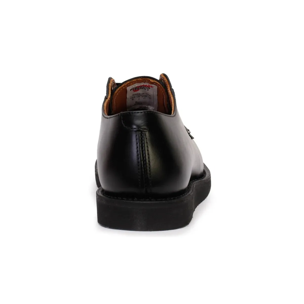 Red Wing Men's Postman Oxford 101 Black Chaparral Leather