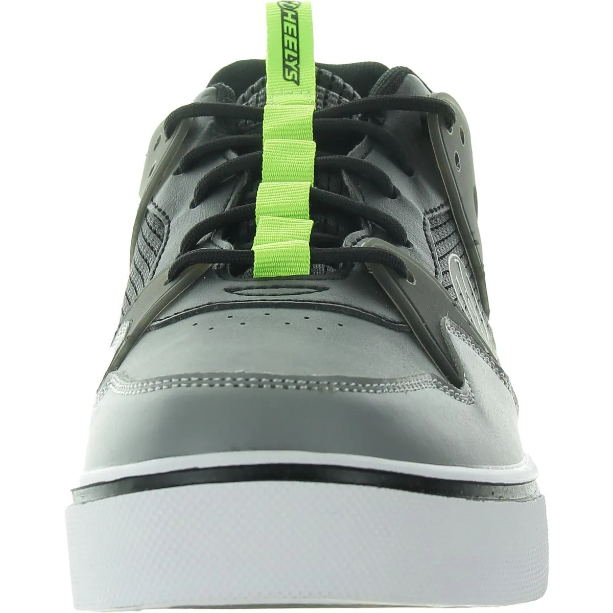 RIPPER Mens Cushioned Footbed Faux Leather Skate Shoes