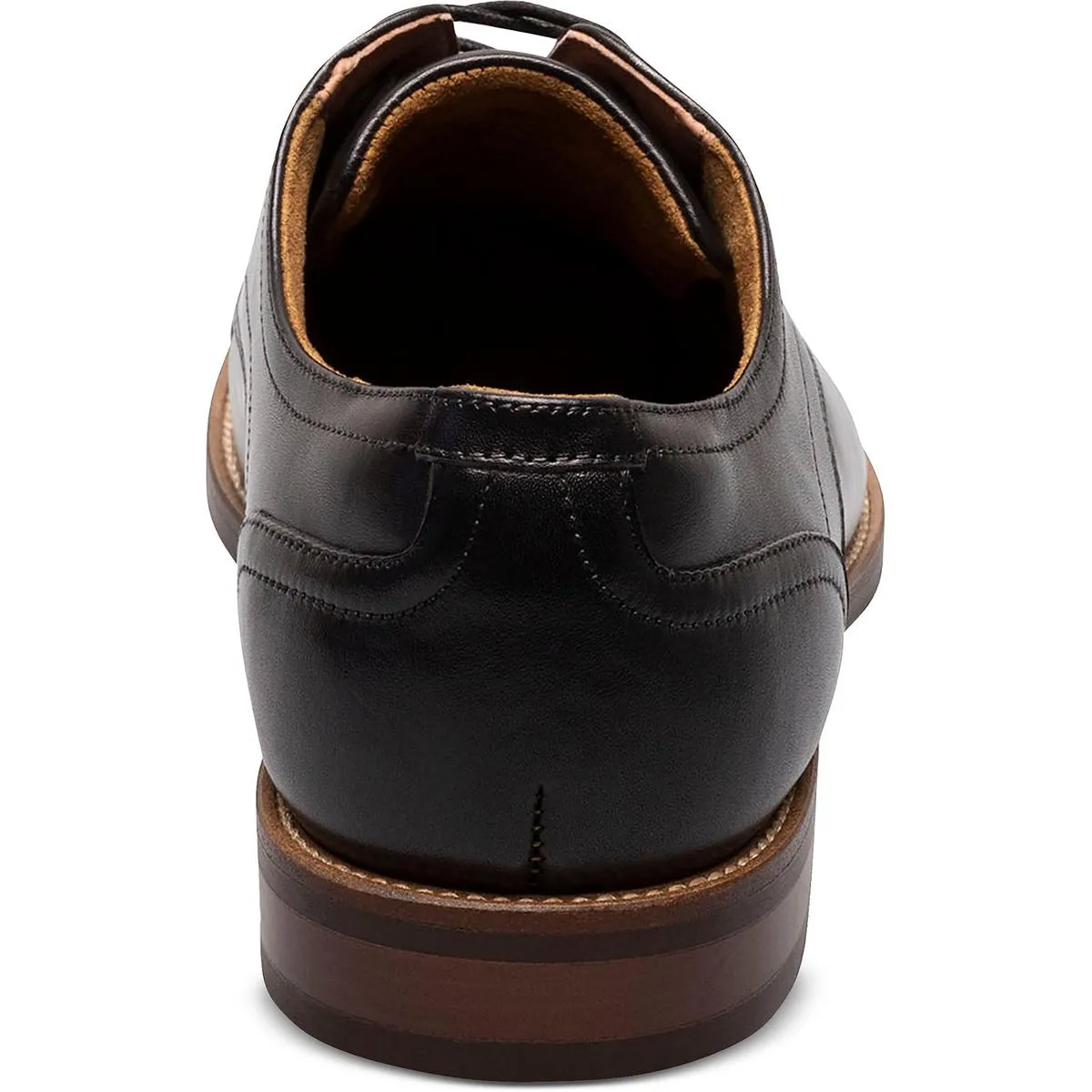 Ruvocap Mens Solid Leather Derby Shoes