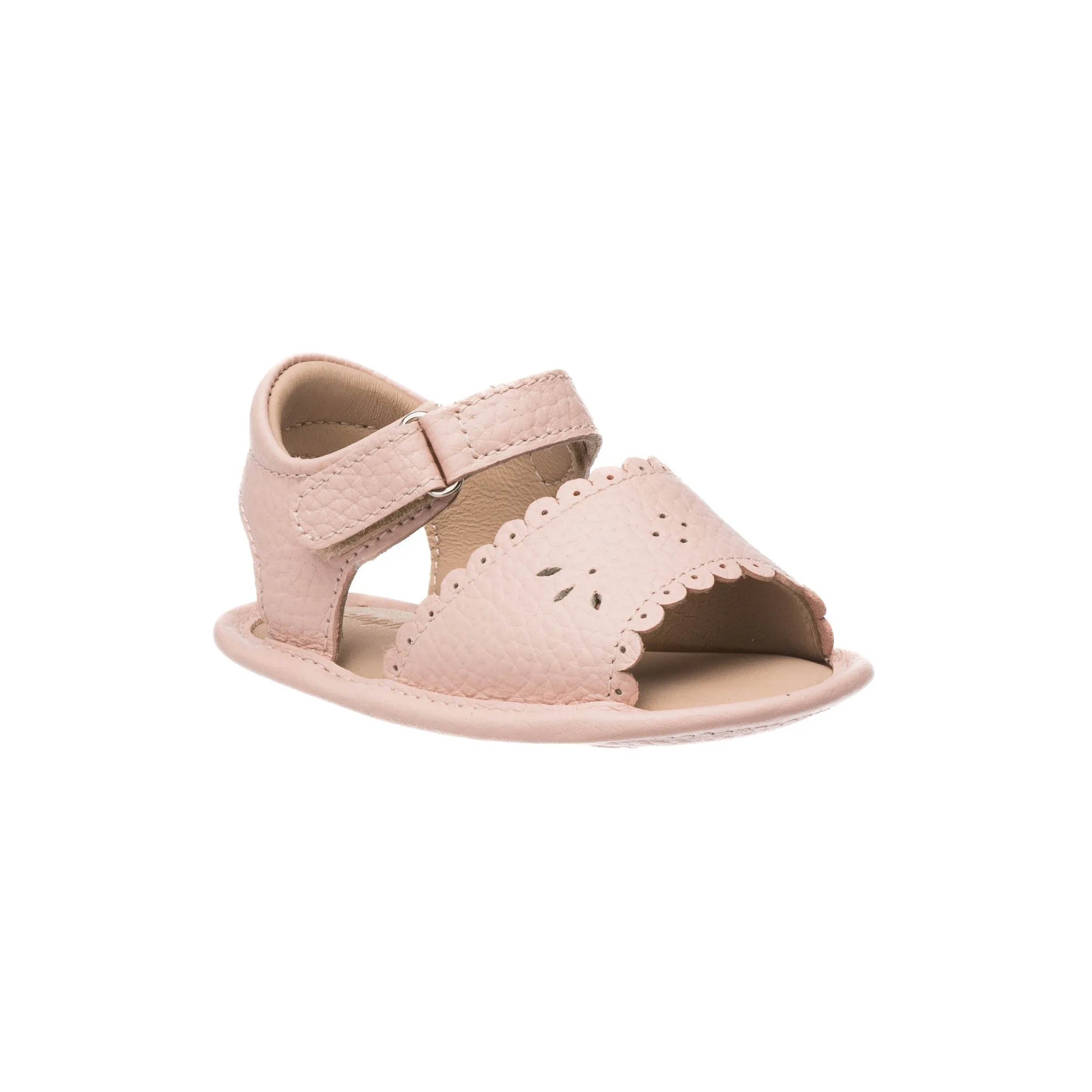 Sandal W/scallop Pink Babykids_Elephantito