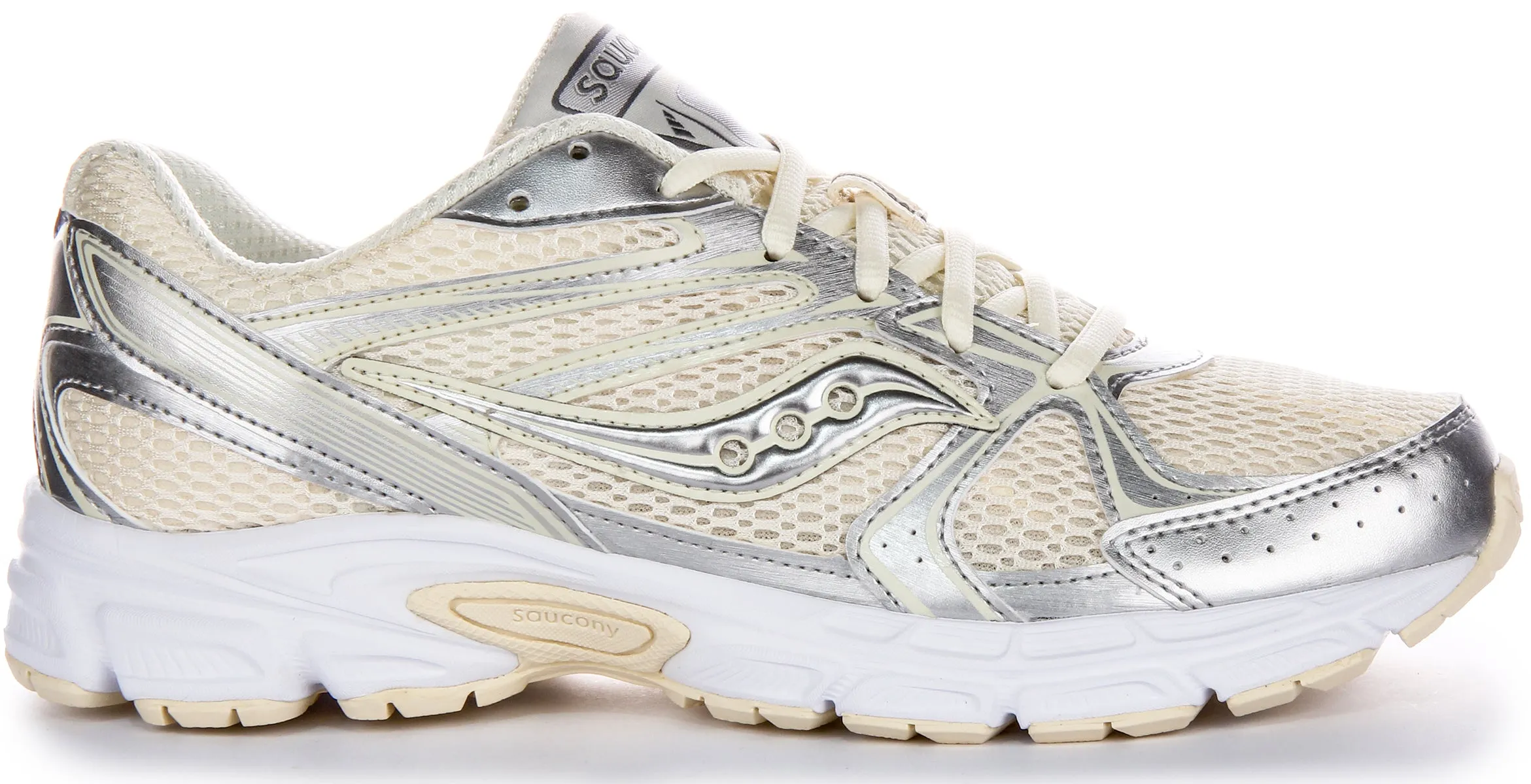 Saucony Ride Millennium In Cream For Women Shoes Saucony