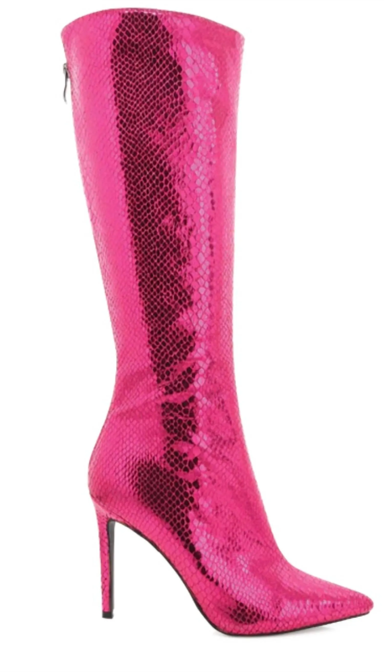 Scale Boot In Pink