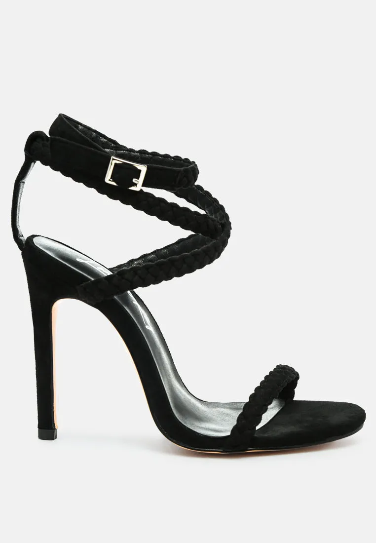 sherri suede stiletto sling-back sandals