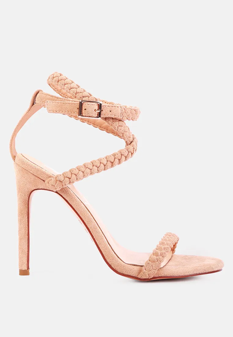 sherri suede stiletto sling-back sandals