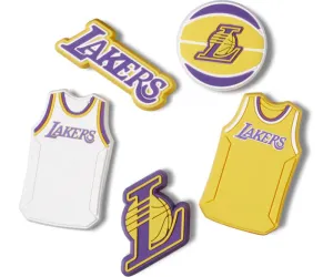 Shoes Crocs Jibbitz™ NBA LA Lakers 5-Pack