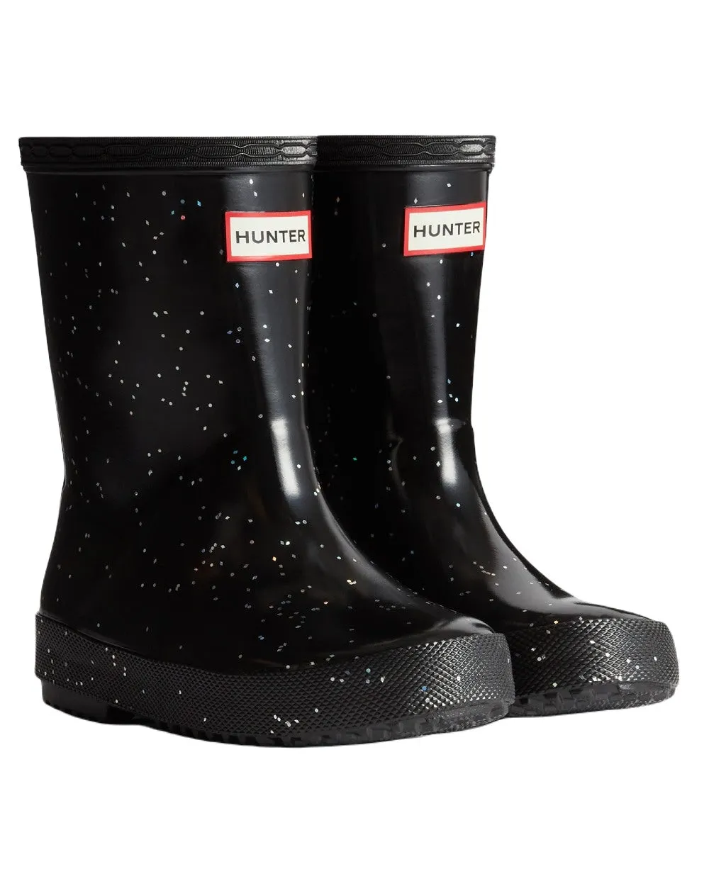 Shoes Hunter Wellies Hunter Kids First Original Giant Glitter Wellington Boots