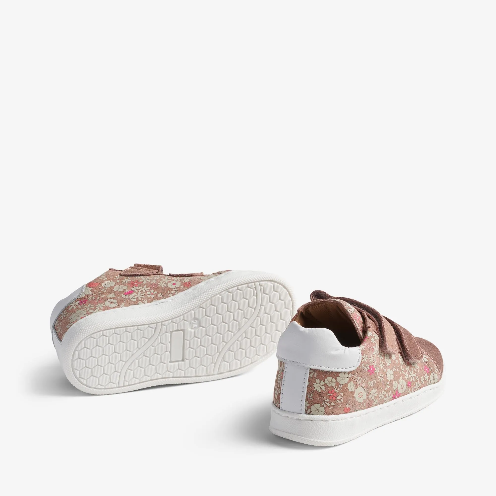 Sneaker Velo - rose white flowers