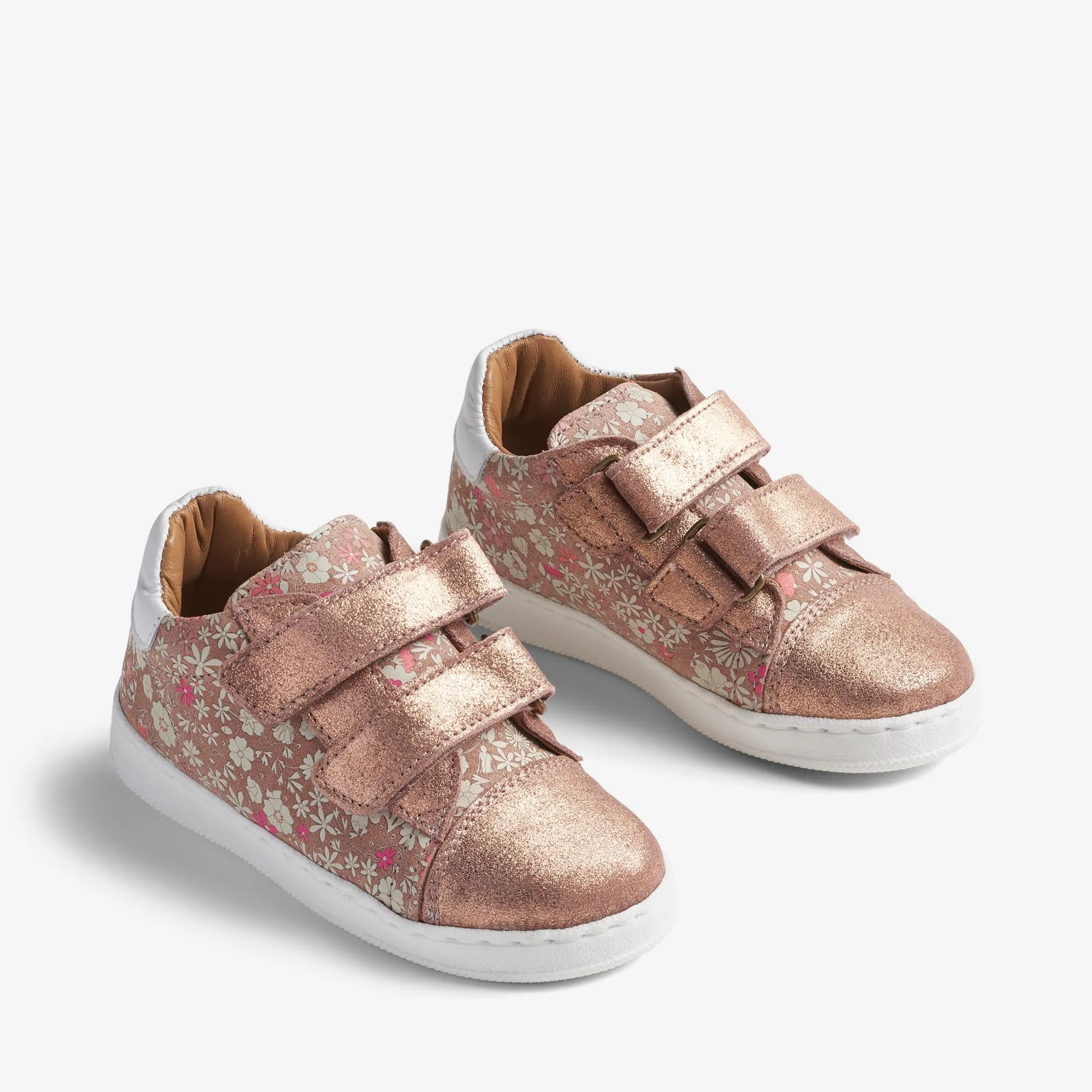 Sneaker Velo - rose white flowers