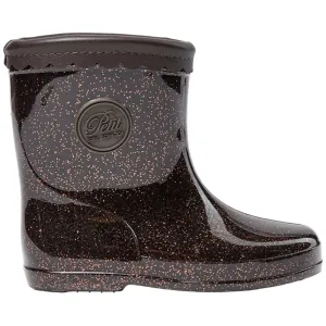 Sofie Schnoor Brown Rubber Boot Babykids_Sofie-Schnoor