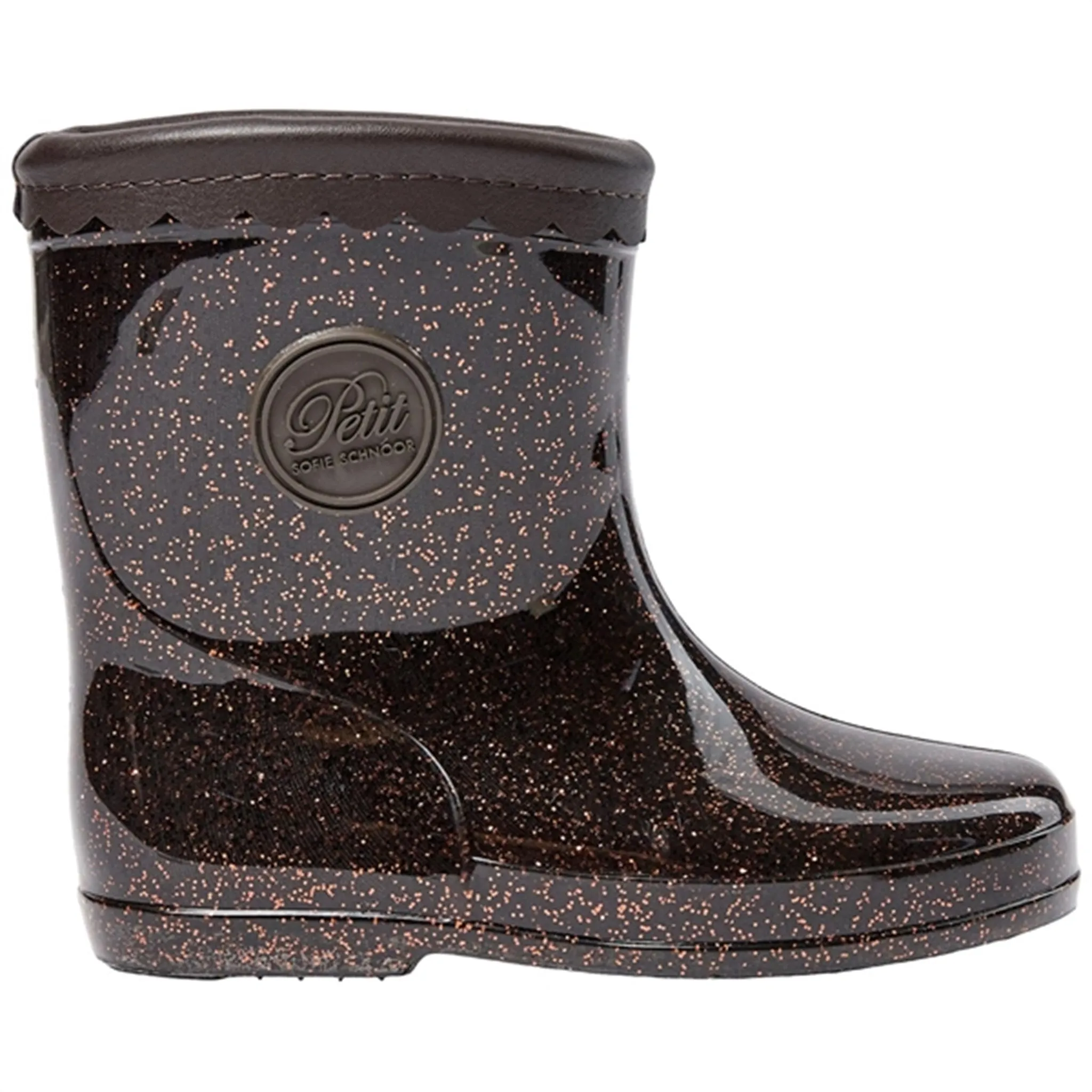 Sofie Schnoor Brown Rubber Boot Babykids_Sofie-Schnoor