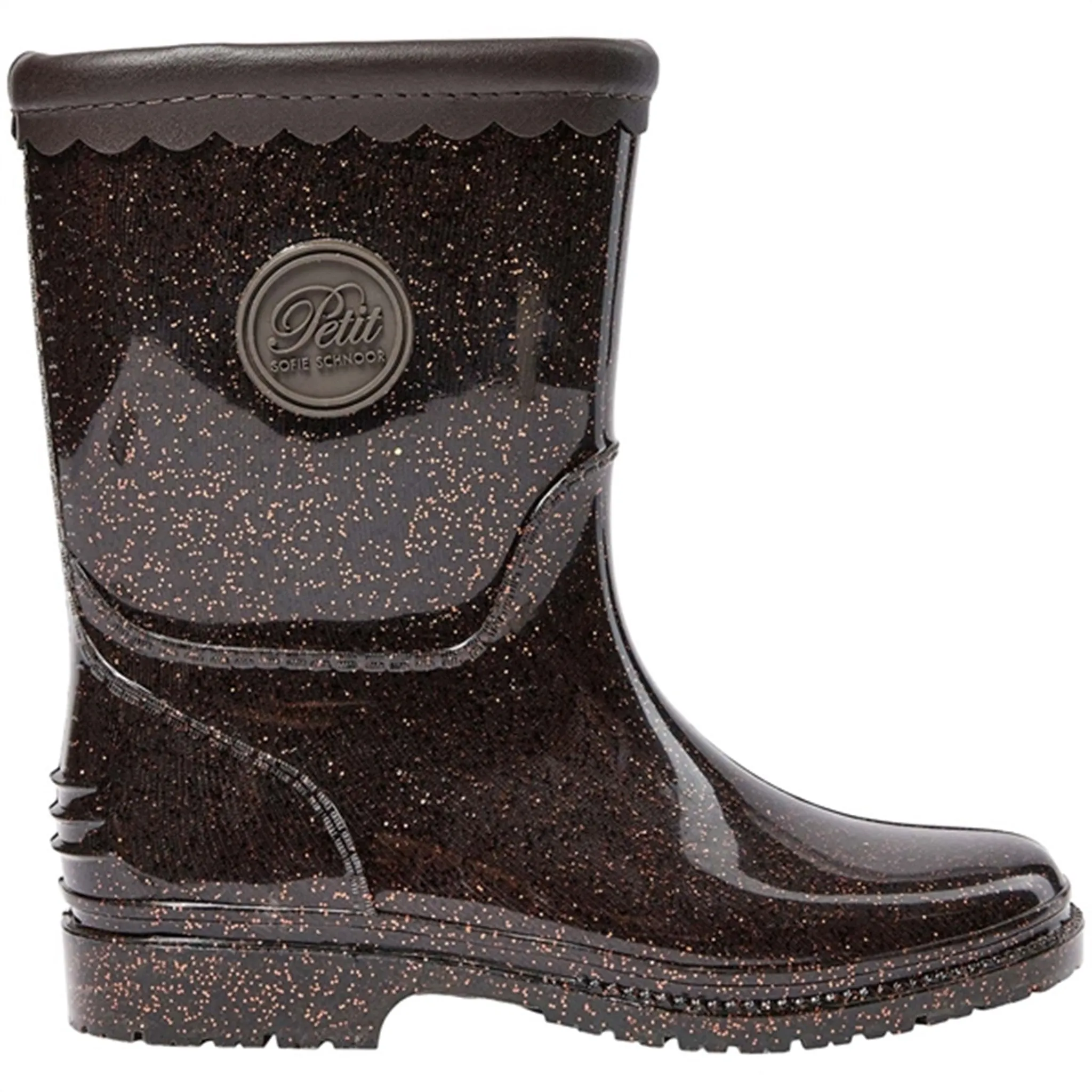 Sofie Schnoor Brown Rubber Boot Babykids_Sofie-Schnoor
