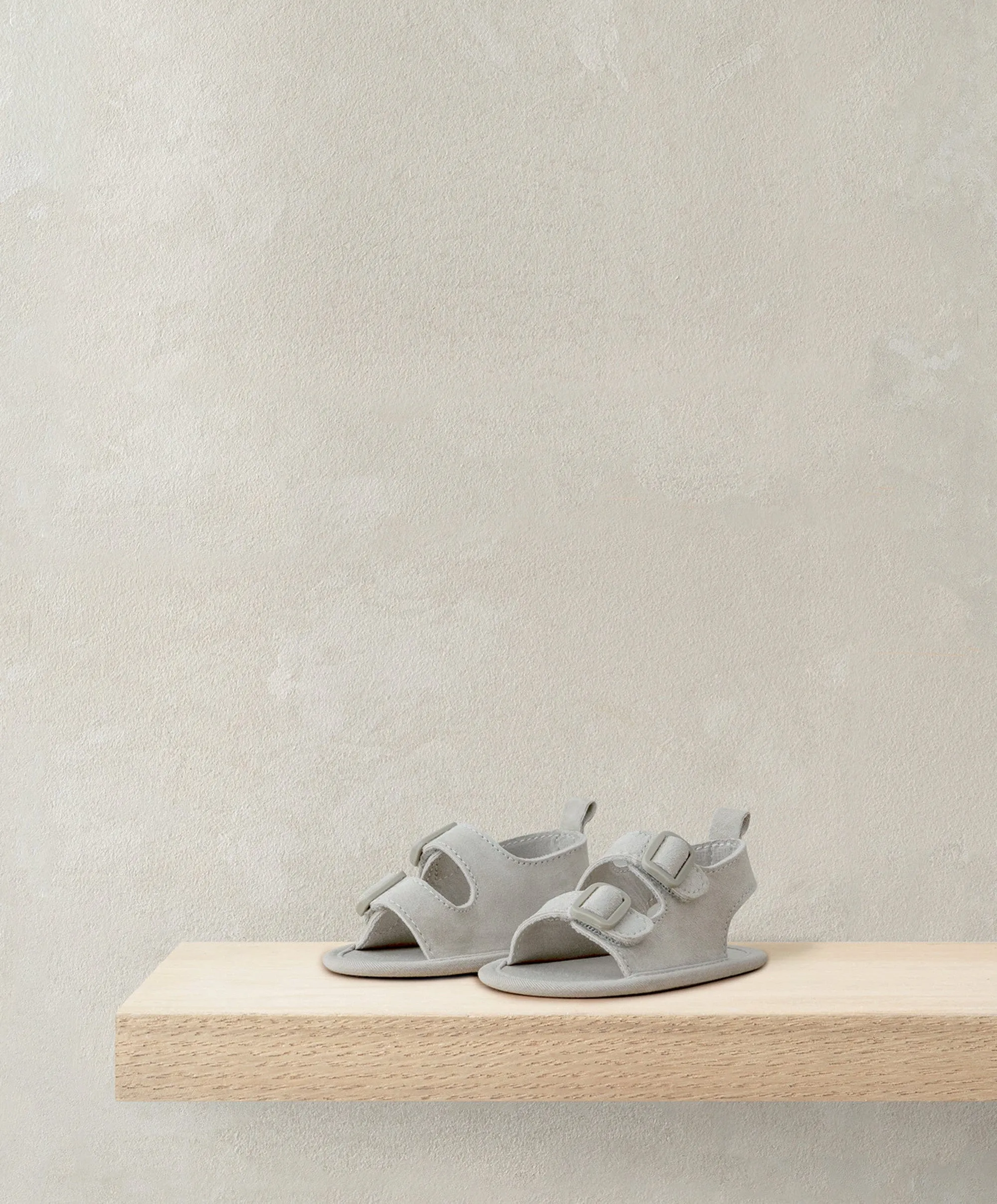 Stone Suede Sandals
