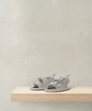 Stone Suede Sandals