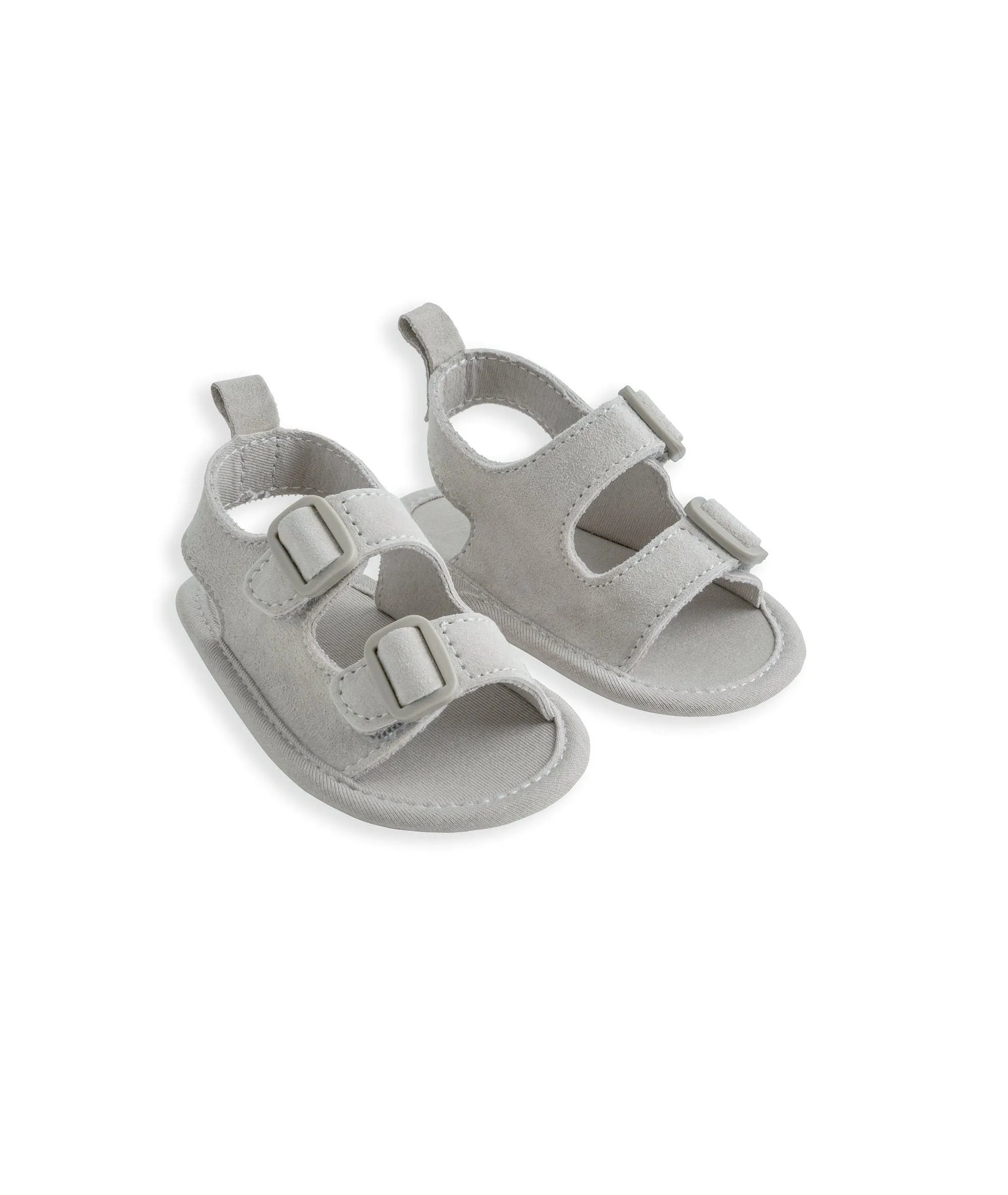 Stone Suede Sandals