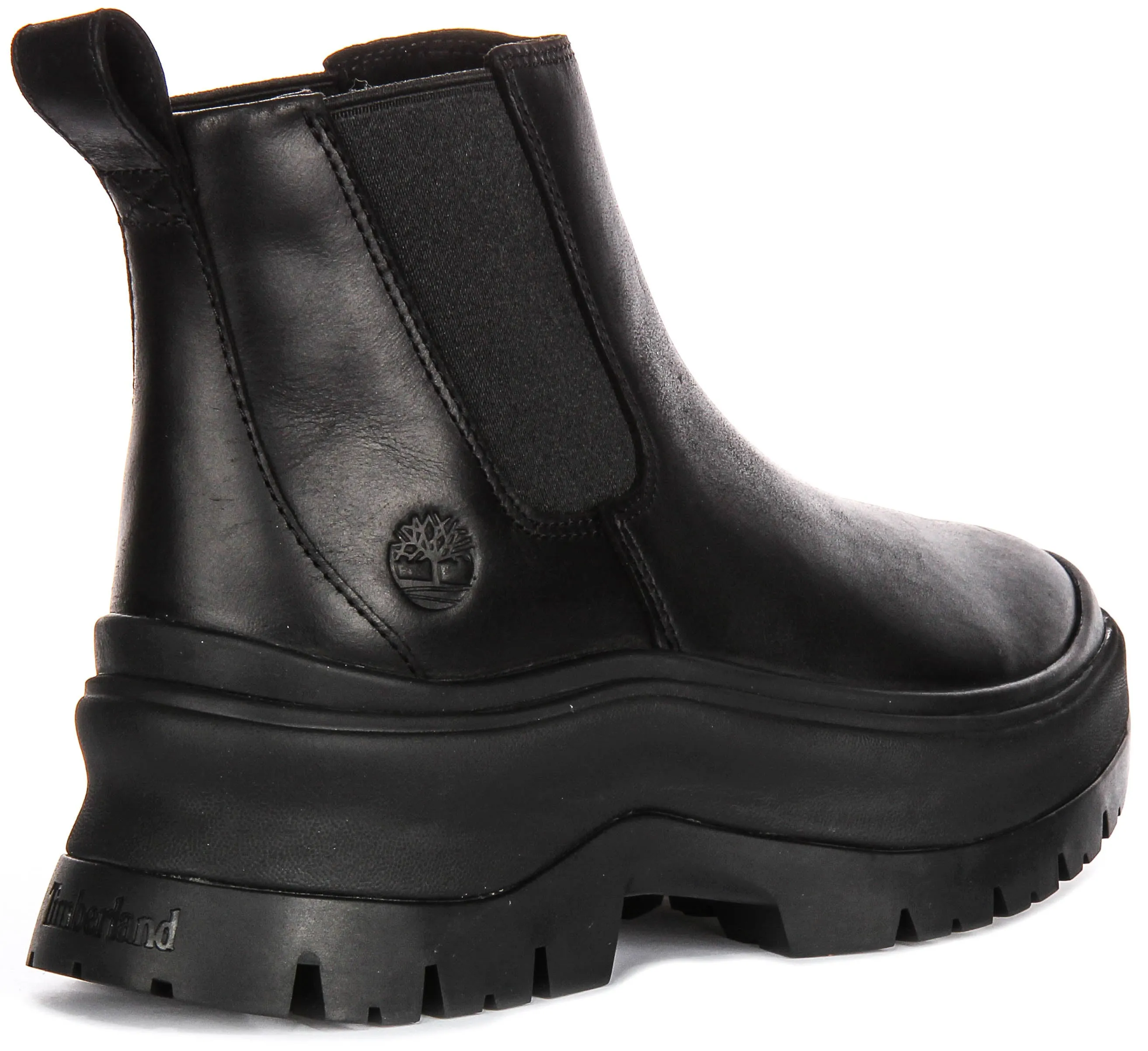 Timberland Roxie Lane Chelsea A28Xm In Black Leather Shoes Timberland