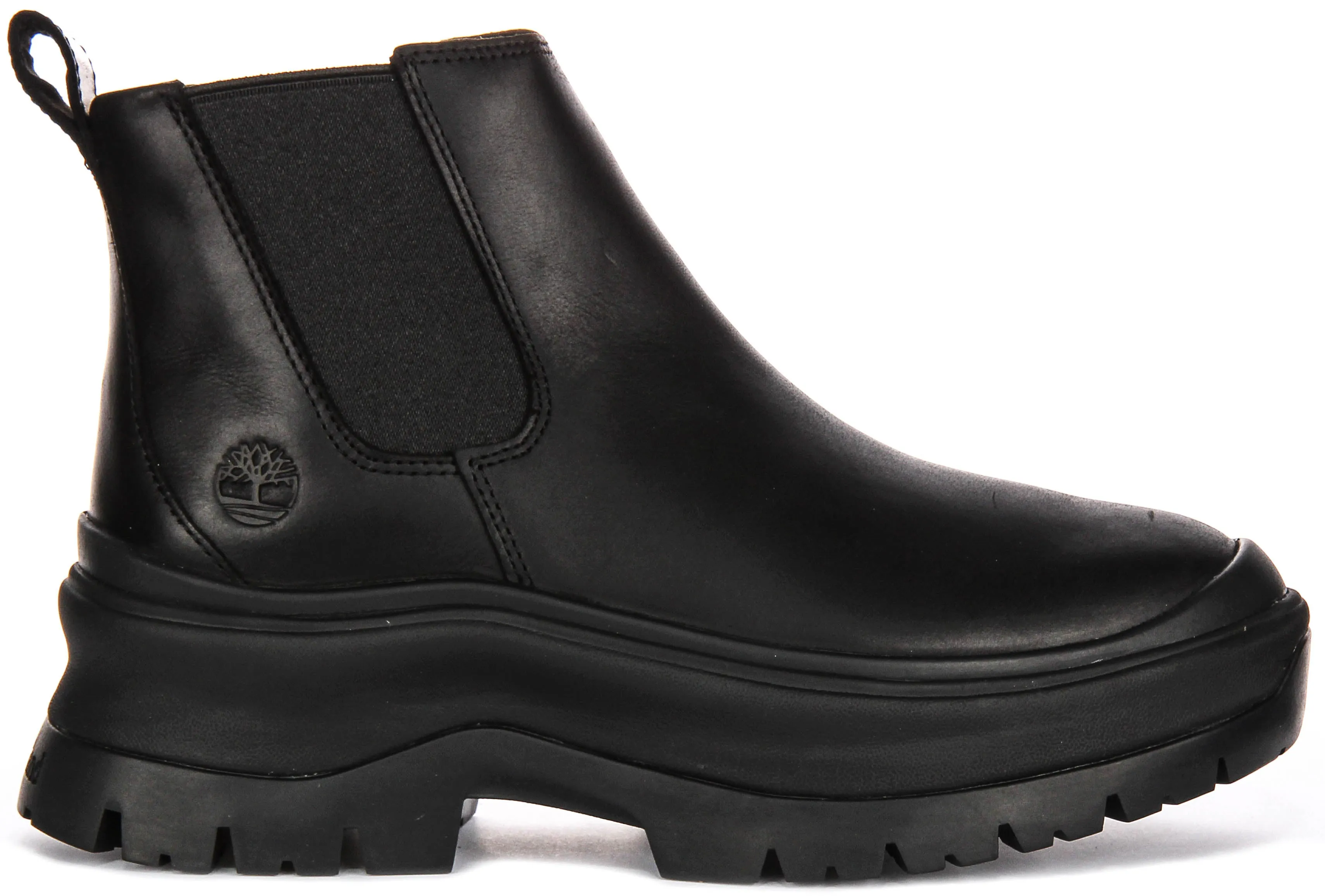 Timberland Roxie Lane Chelsea A28Xm In Black Leather Shoes Timberland