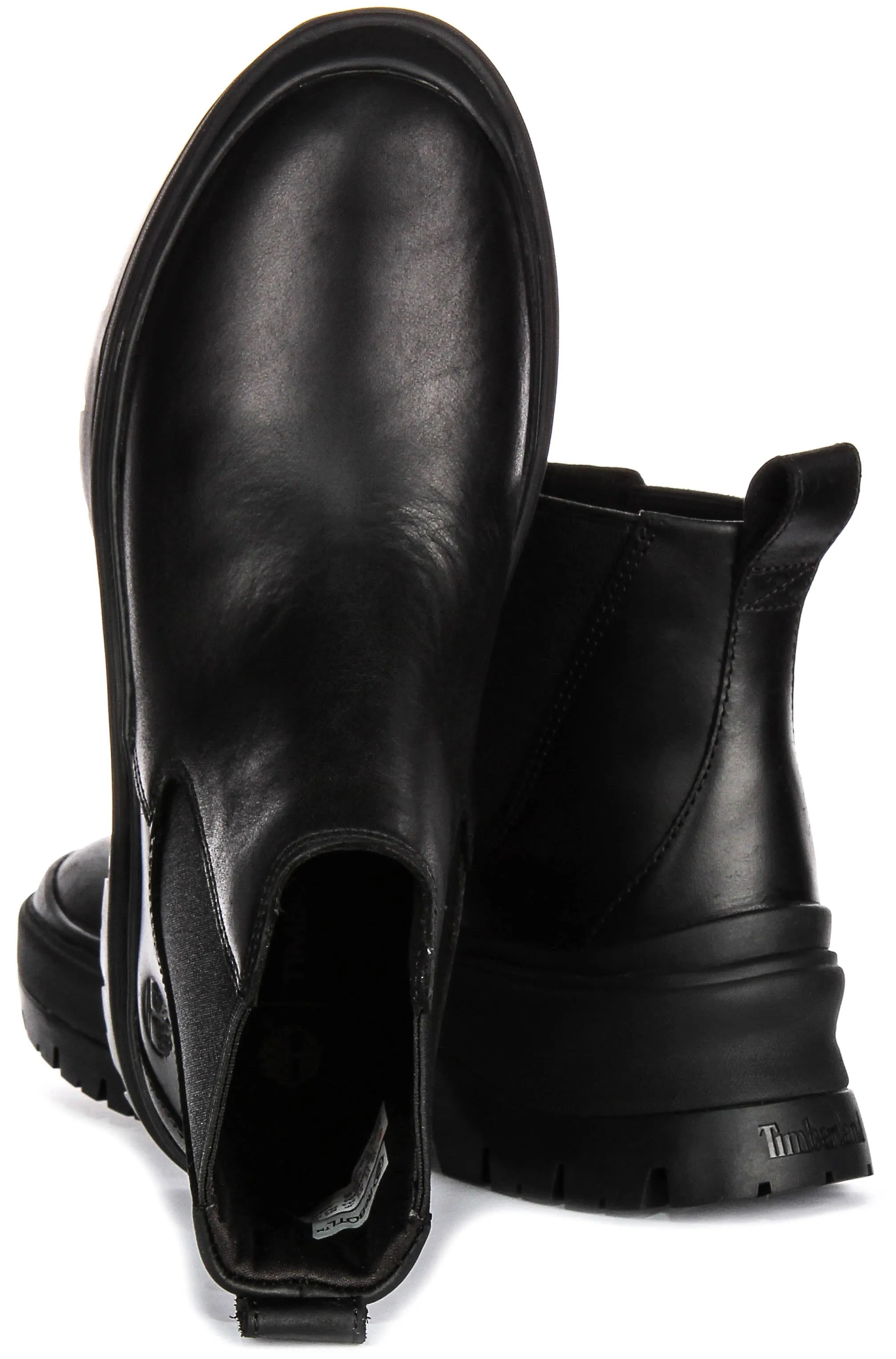 Timberland Roxie Lane Chelsea A28Xm In Black Leather Shoes Timberland