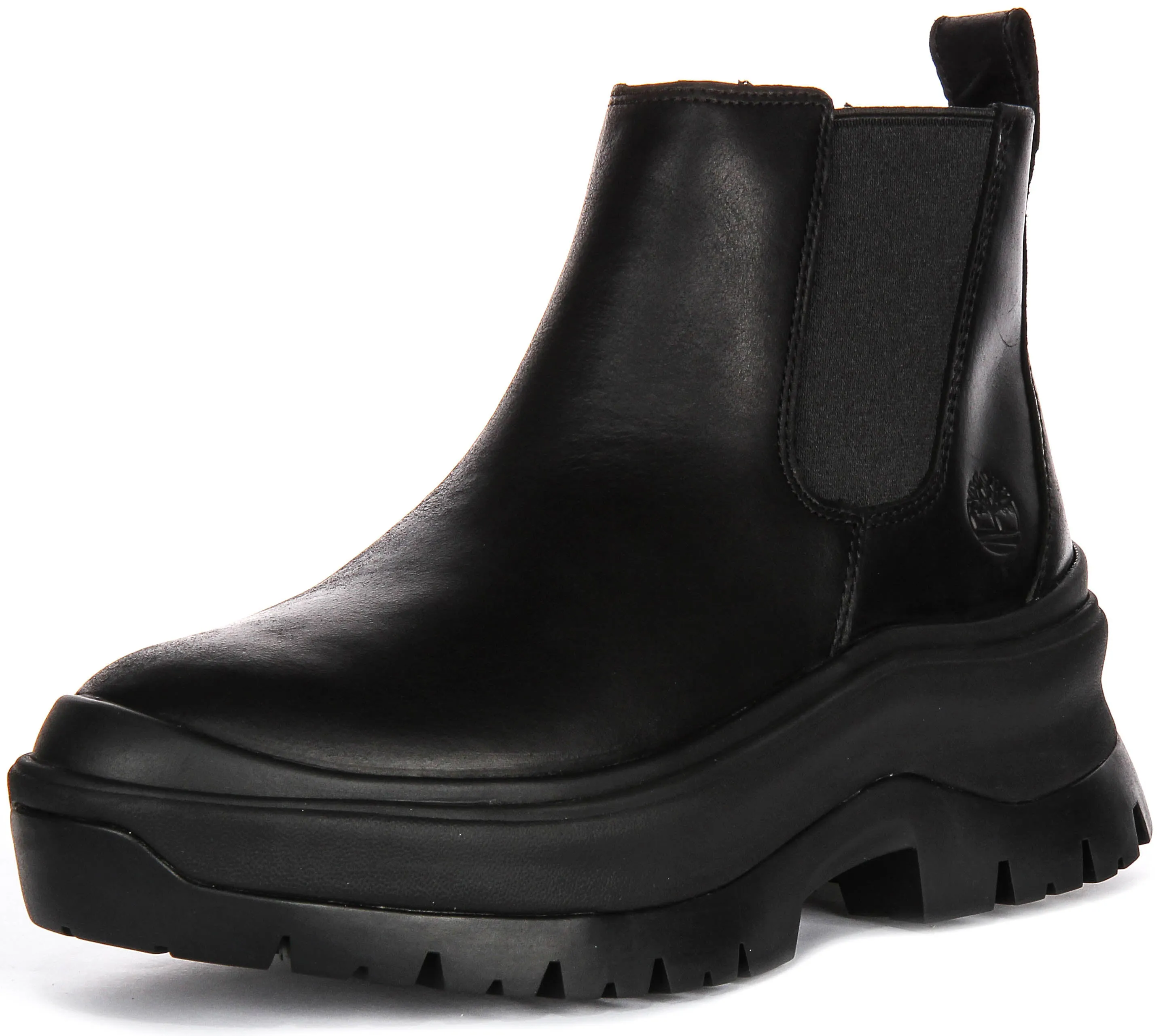 Timberland Roxie Lane Chelsea A28Xm In Black Leather Shoes Timberland