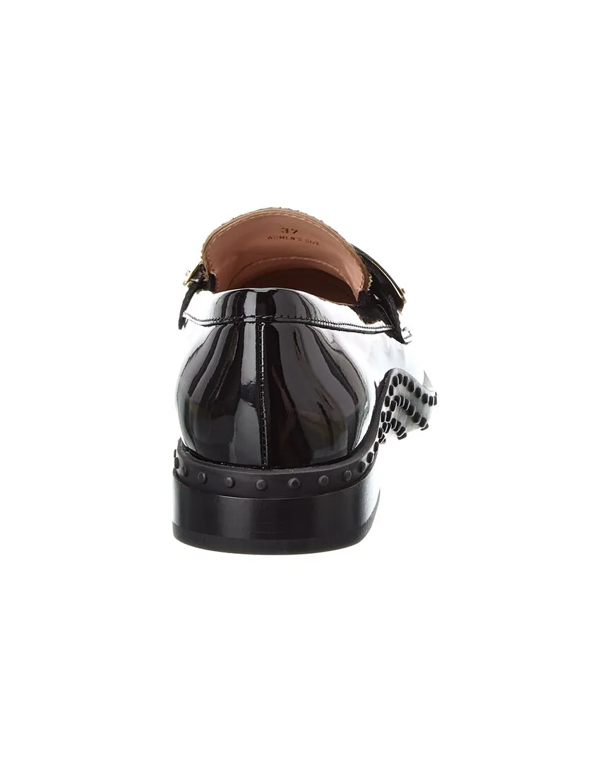 TOD’s Gomma Haircalf & Patent Loafer