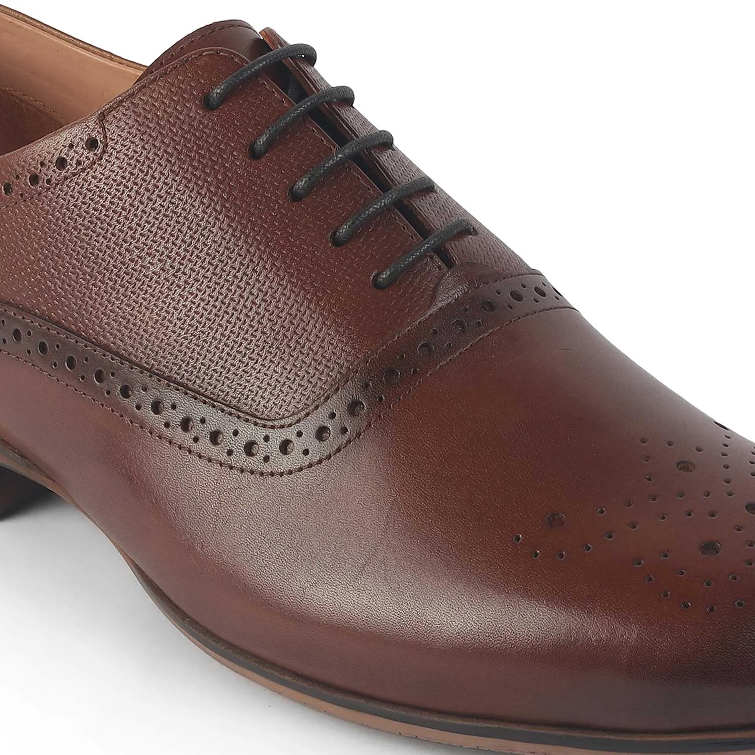 Tresmode Balsa Tan Men's Leather Lace Ups
