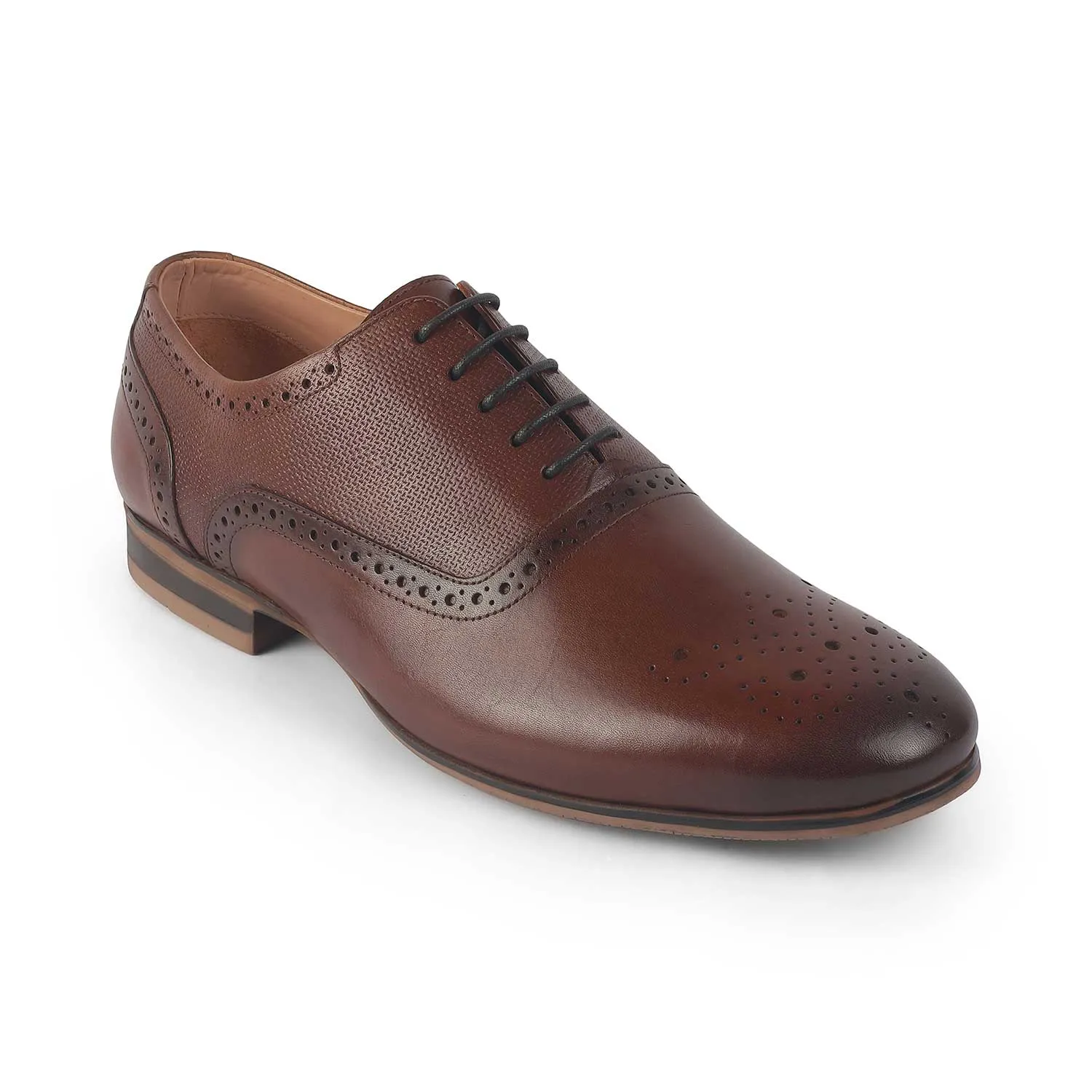 Tresmode Balsa Tan Men's Leather Lace Ups
