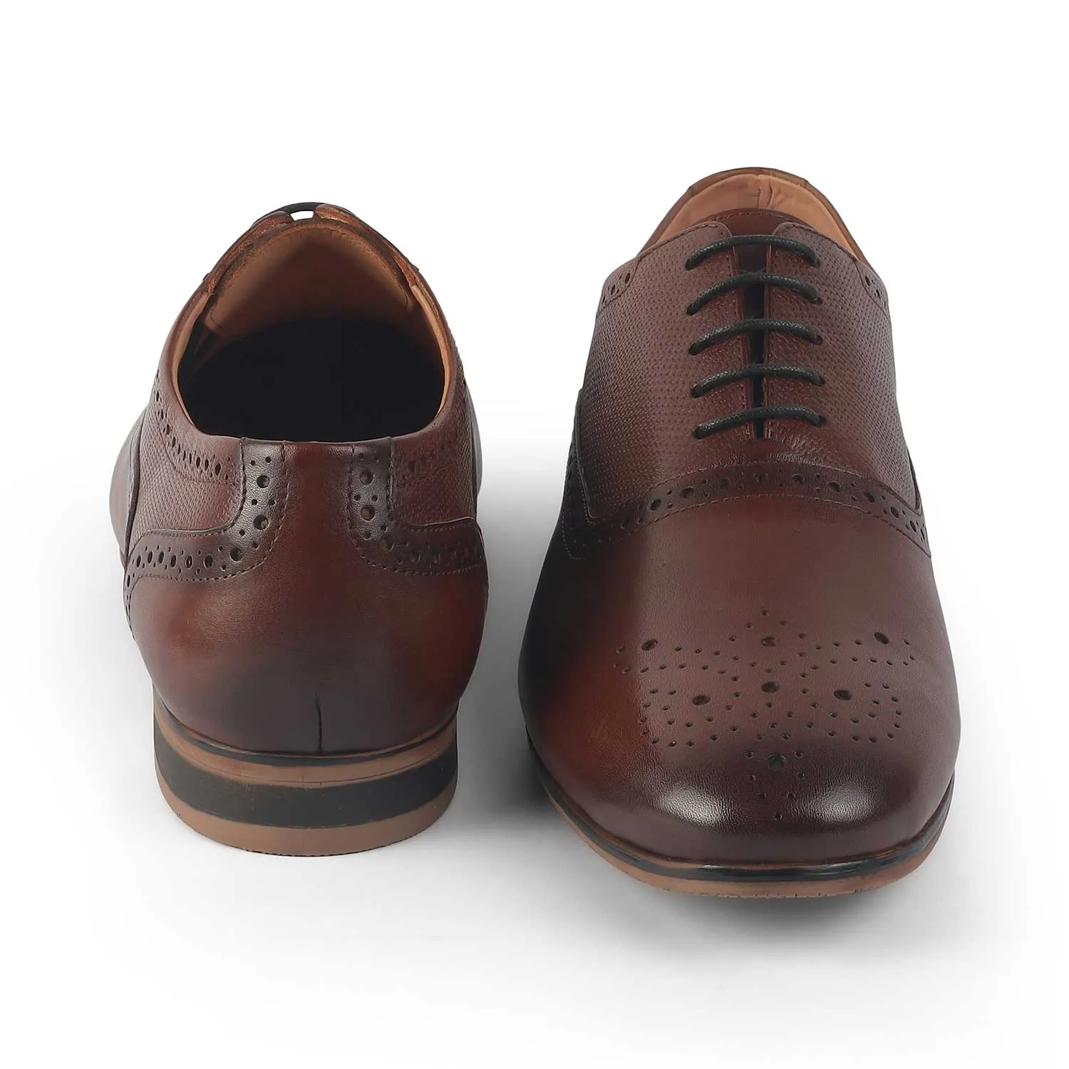 Tresmode Balsa Tan Men's Leather Lace Ups