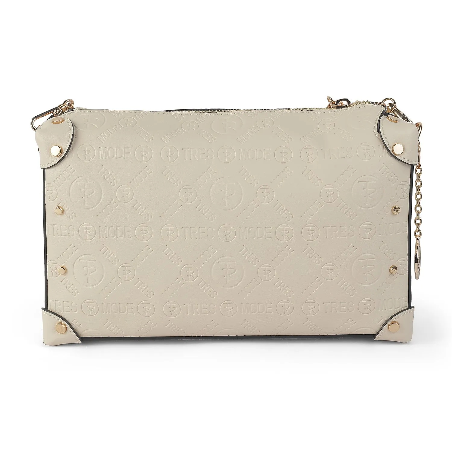 Tresmode Bussero Beige Women's Sling Bag