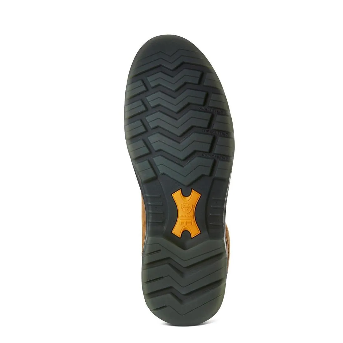 Turbo 8 inch Carbon-Toe Waterproof Work Boot Aged Bark