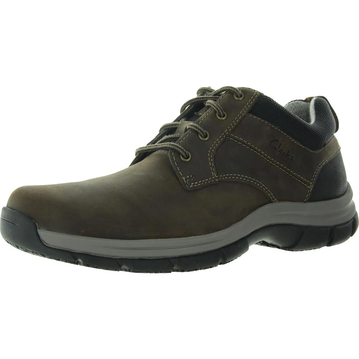 WALPATH Mens Lace-Up Manmade Hiking Shoes