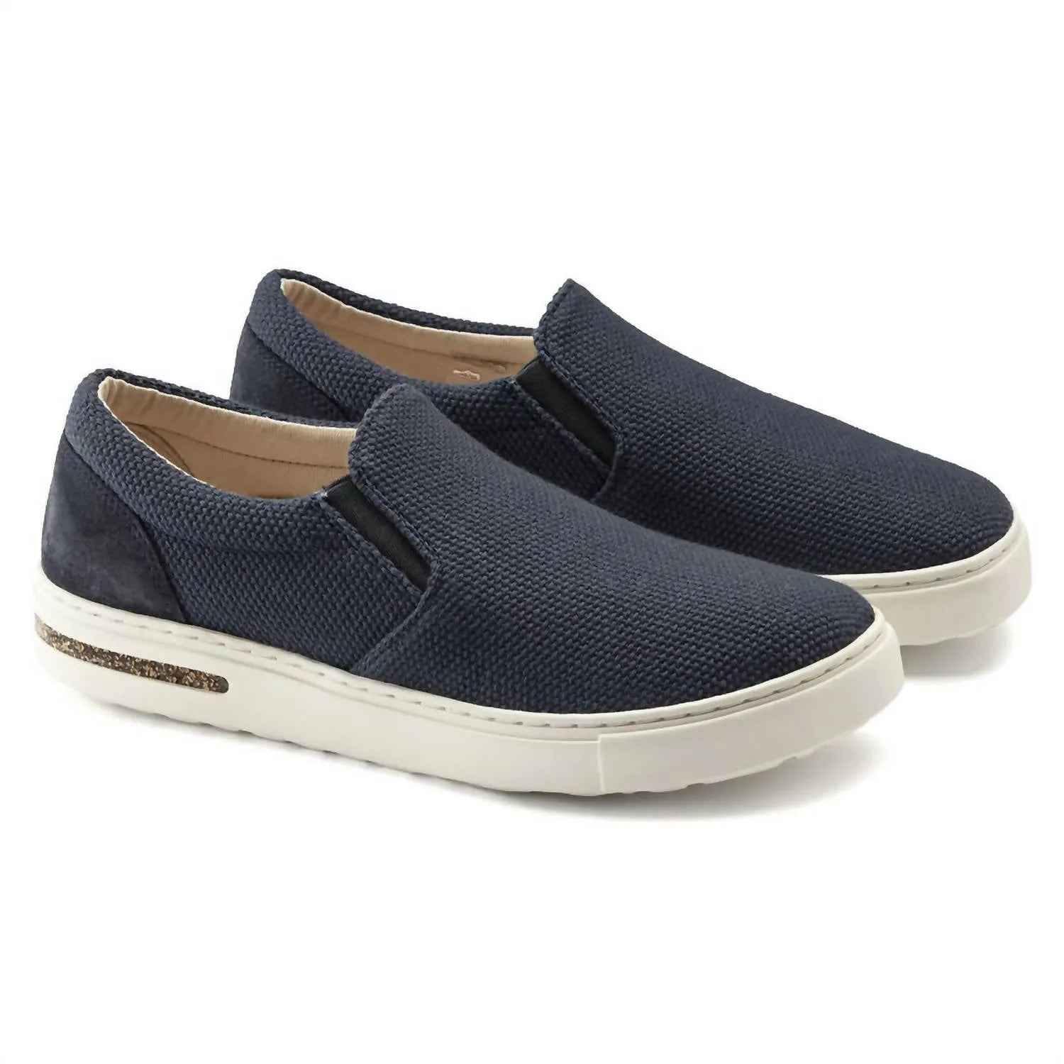 Women Oswego Canvas/Suede Shoes in Midnight