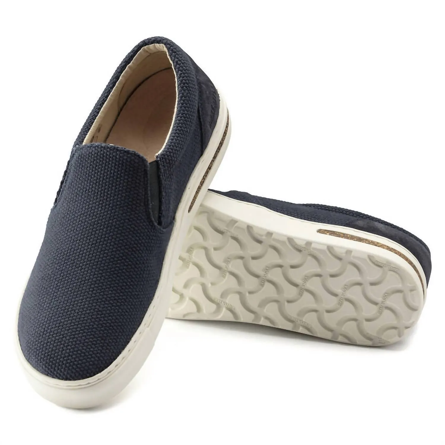 Women Oswego Canvas/Suede Shoes in Midnight