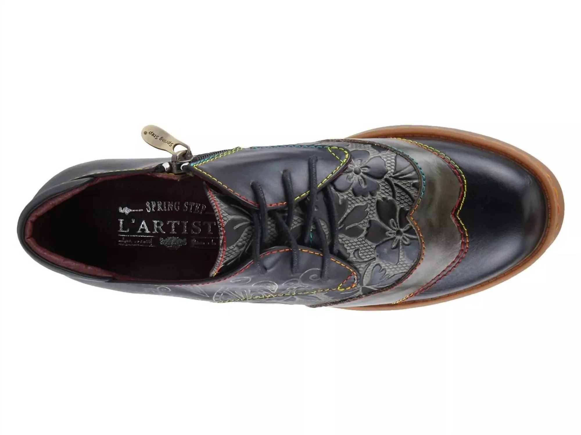 Women's Briteetoe Wingtip Derby Pump Shoes In Black