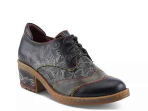 Women's Briteetoe Wingtip Derby Pump Shoes In Black