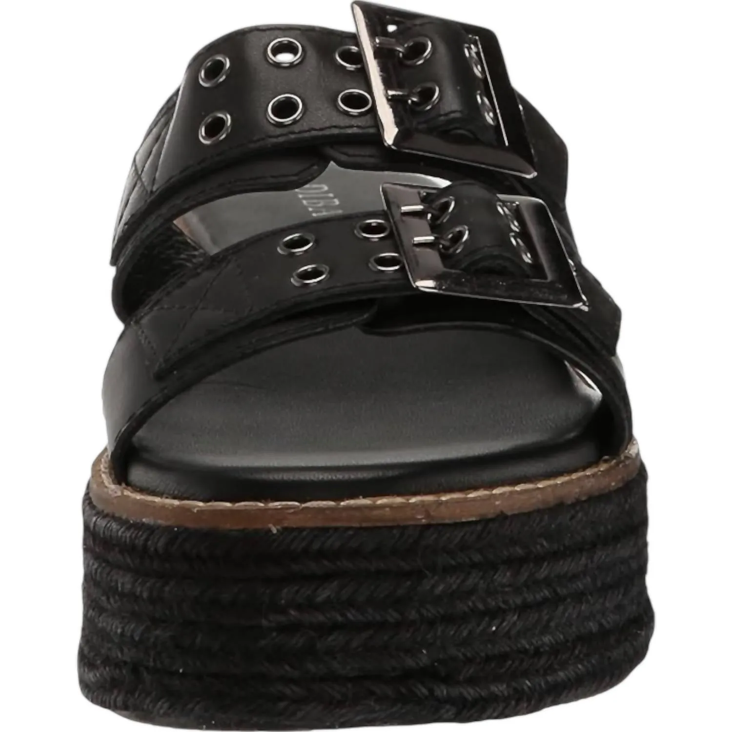 Women's Derby Sandals In Black