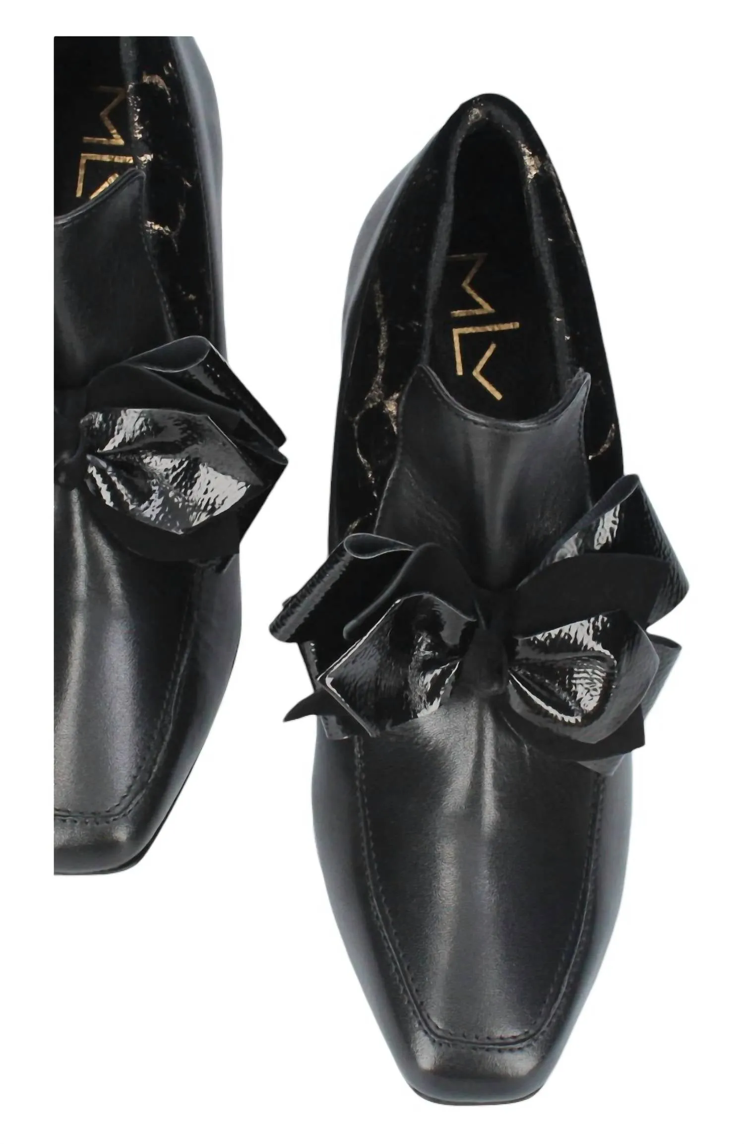 Women's High Heeled Ankle Boots In Black