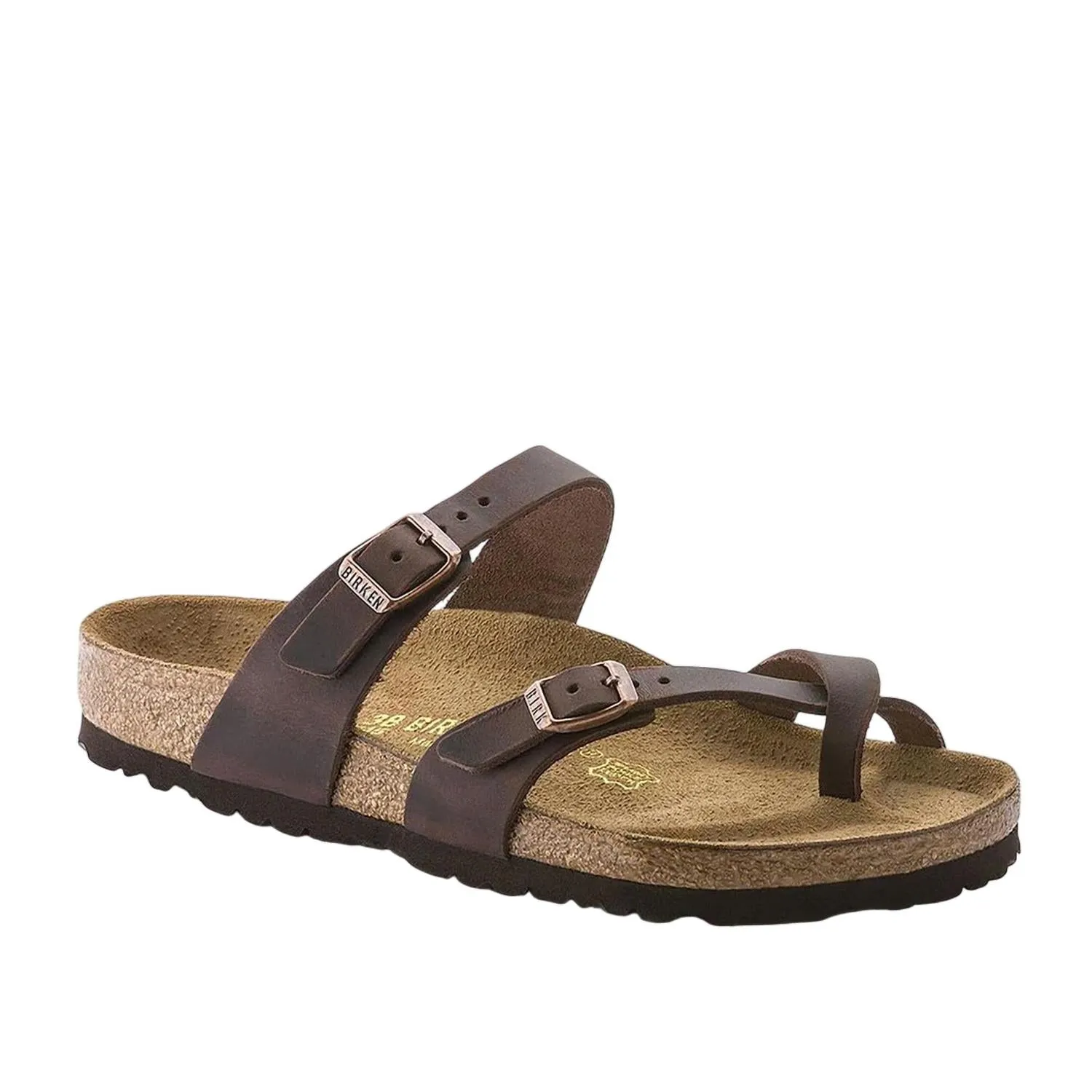 Women's Mayari Natural Leather Oiled Sandal In Habana Oil